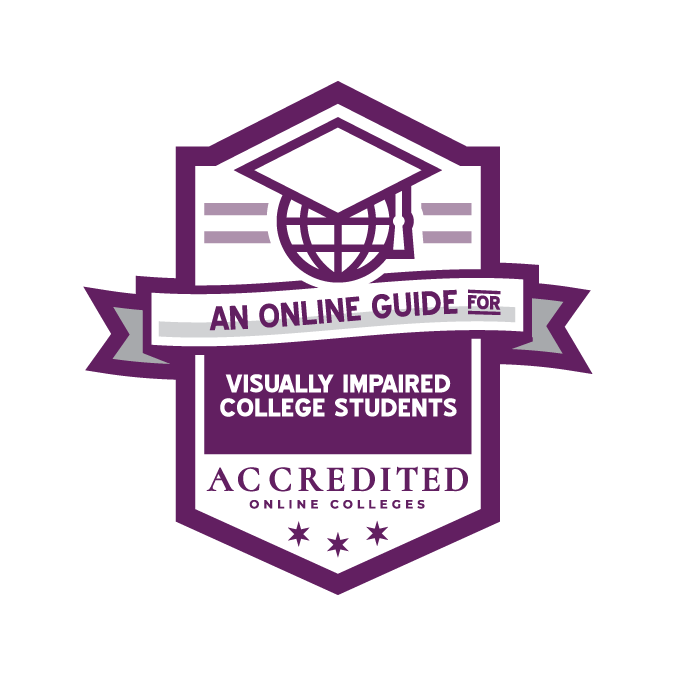 AOC a guide visually impaired college students AOC